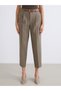 LCW Vision Khaki Solid Loose & Wide-Leg Tapered-Leg Women's Pants—The ALITA CITY Difference - 3