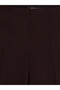 LCW Vision Burgundy Women's Fabric Pants with Waist Zipper—The ALITA CITY Difference - 6