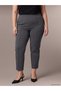 LCW Petite Anthracite Solid Straight & Slim Narrow Leg Women's Pants—The ALITA CITY Difference - 6