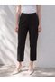 LCW Petite Black Relax-Fit Women's Pants, Featuring the ALITA CITY Touch - 2