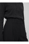 Alita City Lcw Vision Black Loose Fit Women's Pleated Fabric Pants with a Difference - 3