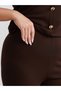 Soulife Brown Straight-Leg, Loose & Flared Women's Pants—The ALITA CITY Difference - 3