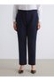 LCW Modest Navy Polyviscose Plain Carrot-Cut Tapered-Leg Women's Pants—The ALITA CITY Difference - 6