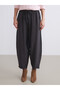 LCW Vision Anthracite Solid Loose & Wide-Leg Tapered-Leg Women's Pants—The ALITA CITY Difference - 2