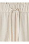 LCW Modest Beige Solid Loose & Wide-Leg, Tapered Women's Pants—The ALITA CITY Difference - 6