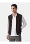 I Normal Fit Half Fisherman Roba Collar Men's Knitwear Vest from Freezen Store