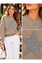 Women's Star-Print Knit Sweater - 2