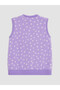 Girl's Fleece Vest for Style Enthusiasts from Uzg Store - 4