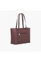 Textured Tote Bag with Charm - 3