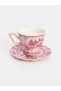 LCW HOME Assorted-Pattern Coffee Cup Set - 4