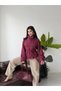 Women's Short Trench Coat with Mock Neck, Belted Design, and Button Detail—Stylish Jacket - 7