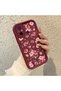 Poco C55-Compatible Phone Case with Romantic Rose and Butterfly Print, Shock-Resistant - 2