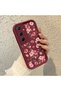 Samsung Galaxy A55-Compatible Phone Case with Romantic Rose and Butterfly Print, Shock-Resistant - 2
