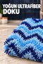 Ultra Premium Dish Sponge - Double-Sided Textured Dish Sponge That Cleans and Polishes Without Scratching, Blue - 5