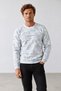 New season filow men's double-thread regular fit sweatshirt.