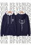 Lord of the Rings Unisex Front Zippered Hooded Cardigan with Front and Back Prints