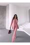 Women's Custom-Designed Jacket and Pants Set—Stylish Two-Piece Set with Shoulder Detail and Buckle Detail - 3