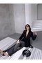 Women's Custom-Designed Jacket and Pants Set—Stylish Two-Piece Set with Shoulder Detail and Buckle Detail - 6