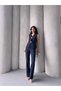 Women's Biscuit-Buttoned Vest and Pants Set—2-Piece Stylish Set, Modern Design - 4