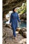 Adjustable-Waist, Elastic-Waisted, Water-Repellent Fabric, 3-Piece Fully Covering Modest Swimwear Hijab Burkini - 6