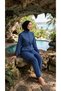 Adjustable-Waist, Elastic-Waisted, Water-Repellent Fabric, 3-Piece Fully Covering Modest Swimwear Hijab Burkini - 3