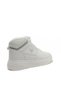 White High-Top Flat Sole Unisex Sneakers - 4