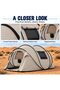 Auto Family Premium 3-Pole Boat Tent, Automatic Pop Up Camping Boat Tent, Portable Outdoor Tent with Spacious Interior, Quick Setup Camping Shelter - 6