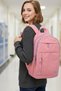 Pink-Lilac Unisex School Bag, Combat Backpack - 3