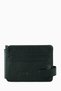 Genuine Leather Horizontal Men's Card Holder 508 - Black