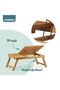 Height-Adjustable Bamboo Laptop Stand - 5