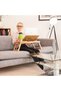 Height-Adjustable Bamboo Laptop Stand - 2