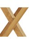 Folding Side Table Bamboo - 7