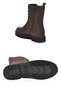 Coffee-Colored Faux Leather Women's Boots 23002 Z - 5