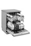Dishwasher, 13 Place Settings, 8 Programs, 2 Racks, Silver, DFC811FL - 3