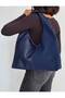 Women's Suede Large Oversized Shopper Shoulder Bag and Clutch Bag (Height 25, Width 45 cm) - 3