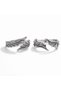 Custom-Designed Silver-Colored Gothic Ring with Dragon Figurine BEZOSS