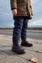 Pol 100% Leather Velcro Boys' Boots - 3