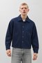 Men's Wool-Look Short Casual Jacket with Pockets and Buttons