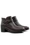 24116 Genuine Leather Brown Women's Boots - 5