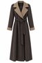 FLAKE COAT, BROWN 14163 - 2