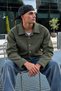 Men's Melton Shirt Collar Button-Up Jacket with Pockets for Everyday Wear - 2