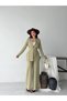 Women's Belt Detail Jacket and Pants Set—Stylish, Modern-Cut Two-Piece Set - 3