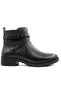 21899 Genuine Leather Black Women's Boots