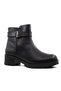2685 Genuine Leather Black Women's Boots - 2