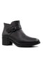 24116 Genuine Leather Black Women's Boots - 2