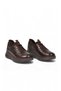 Women's Casual Shoes, Genuine Leather, Z995, Brown - 4