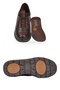 Women's Casual Shoes, Genuine Leather, Z995, Brown - 5