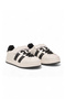 Children's Sneakers with Velcro, Coop, White-Black - 4