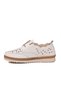 Women's Casual Shoes, Genuine Leather, Z136, White - 2