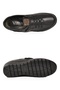 Women's Casual Shoes, Genuine Leather, Velcro Closure, 7679-27K, Black - 5